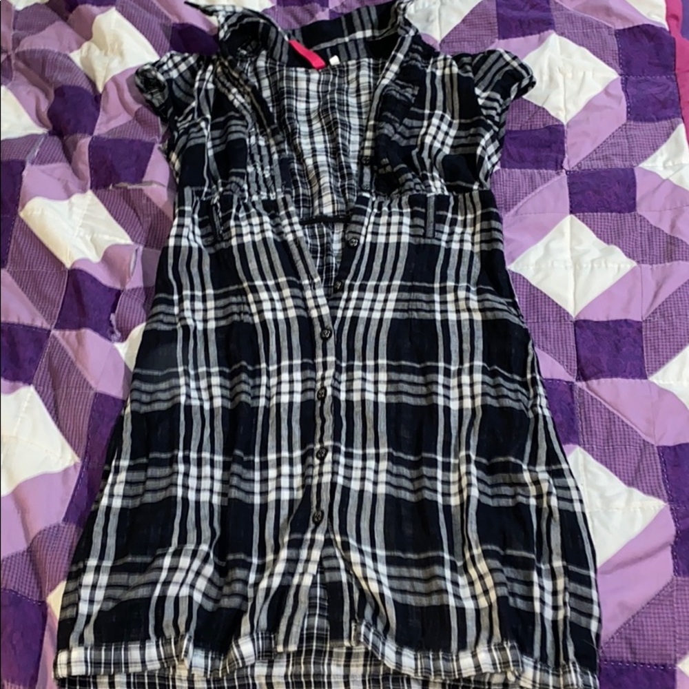 Plaid dress